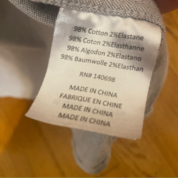 GREY BUTTON UP - Picture 10 of 10